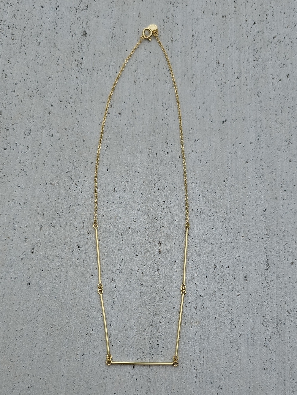 Gorjana Gold Bar Necklace - Minimal Women's Jewelry
